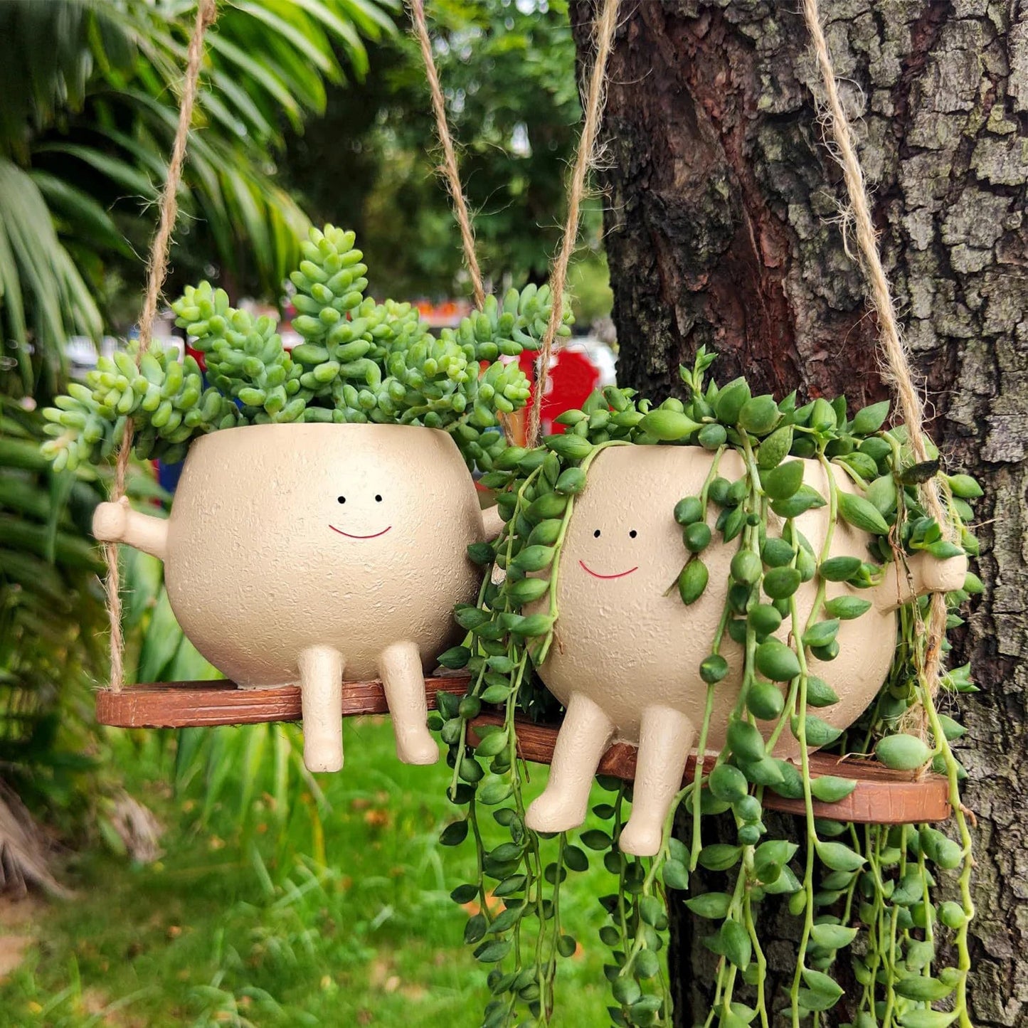 Cache - pot | SwingSmilingFace™ - SC Jardin