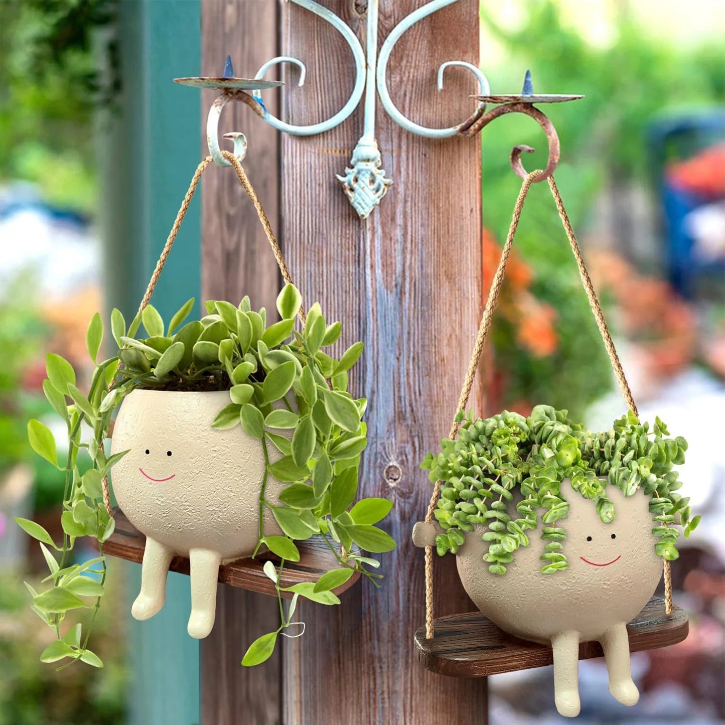 Cache - pot | SwingSmilingFace™ - SC Jardin