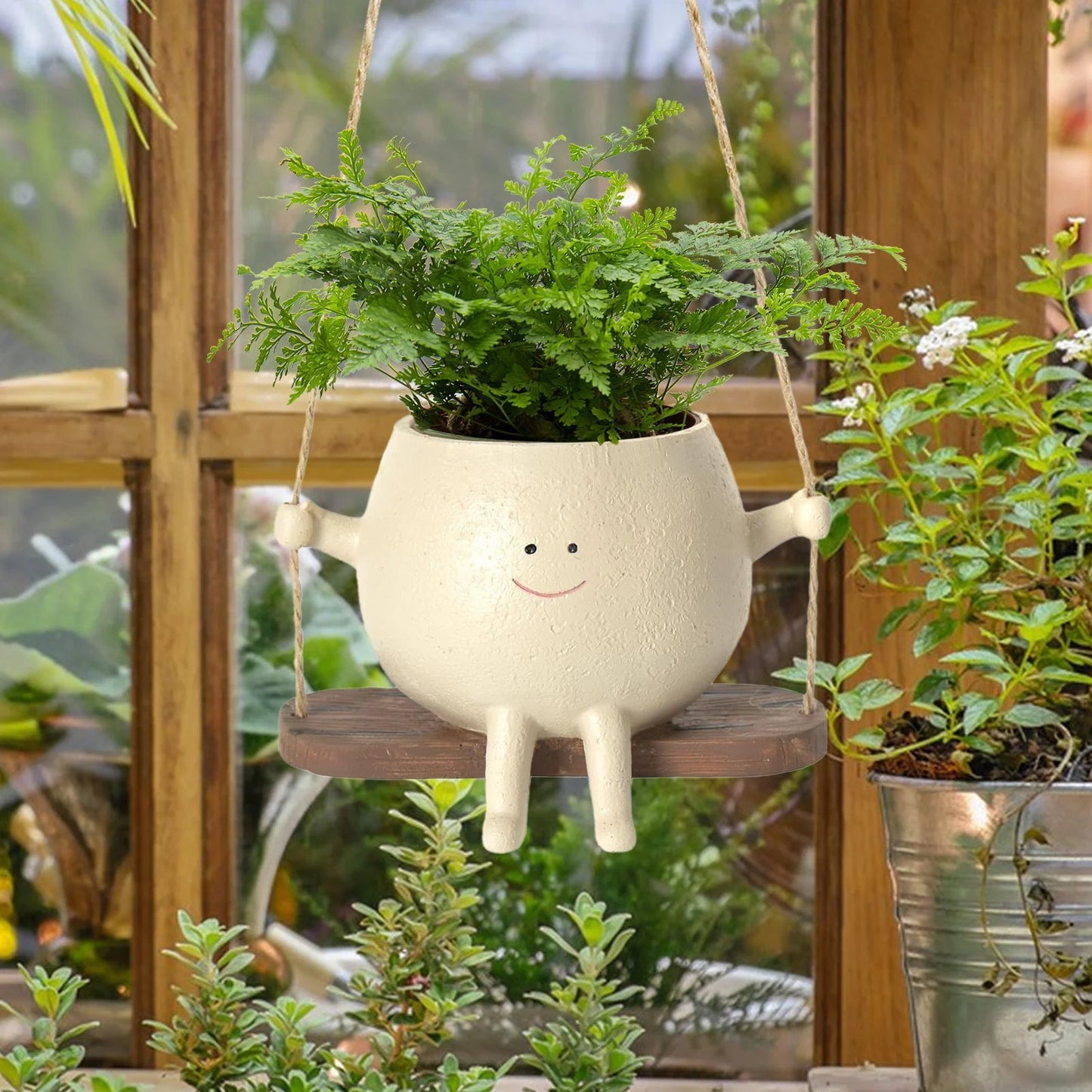 Cache - pot | SwingSmilingFace™ - SC Jardin