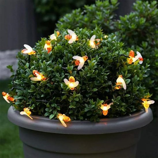 Guirlande lumineuse solaire | Abeilles Enchantées - SC Jardin