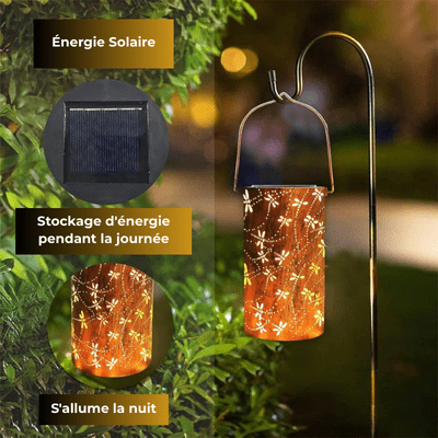 Lanterne solaire | ButterflyLight™ - SC Jardin