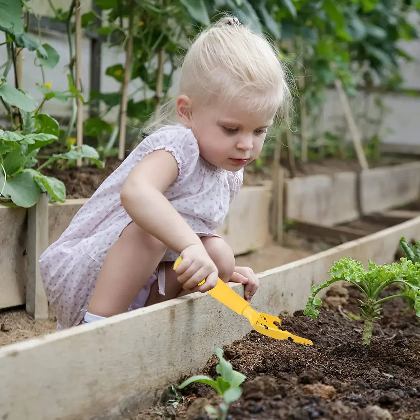 outils de jardin kids jeu