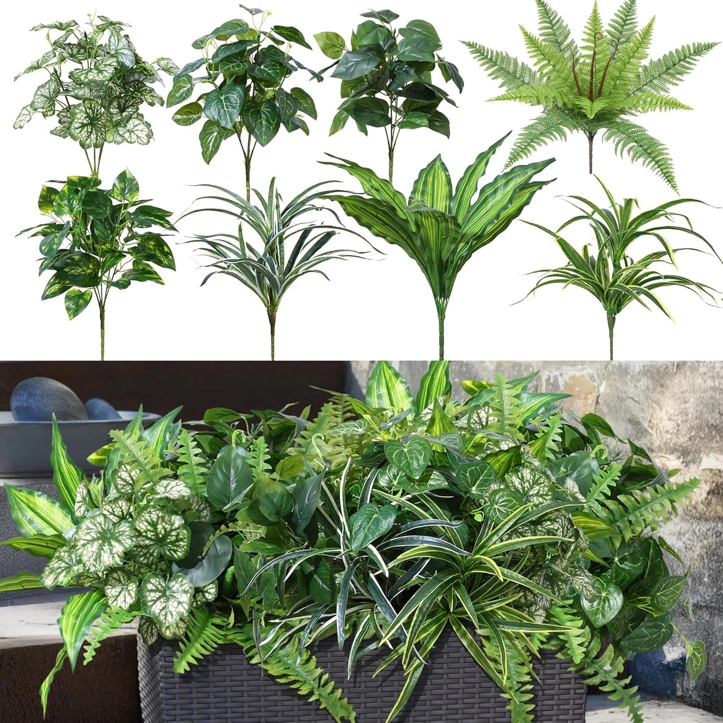 Plantes artificielles | KenanPlasticPlant™ - SC Jardin