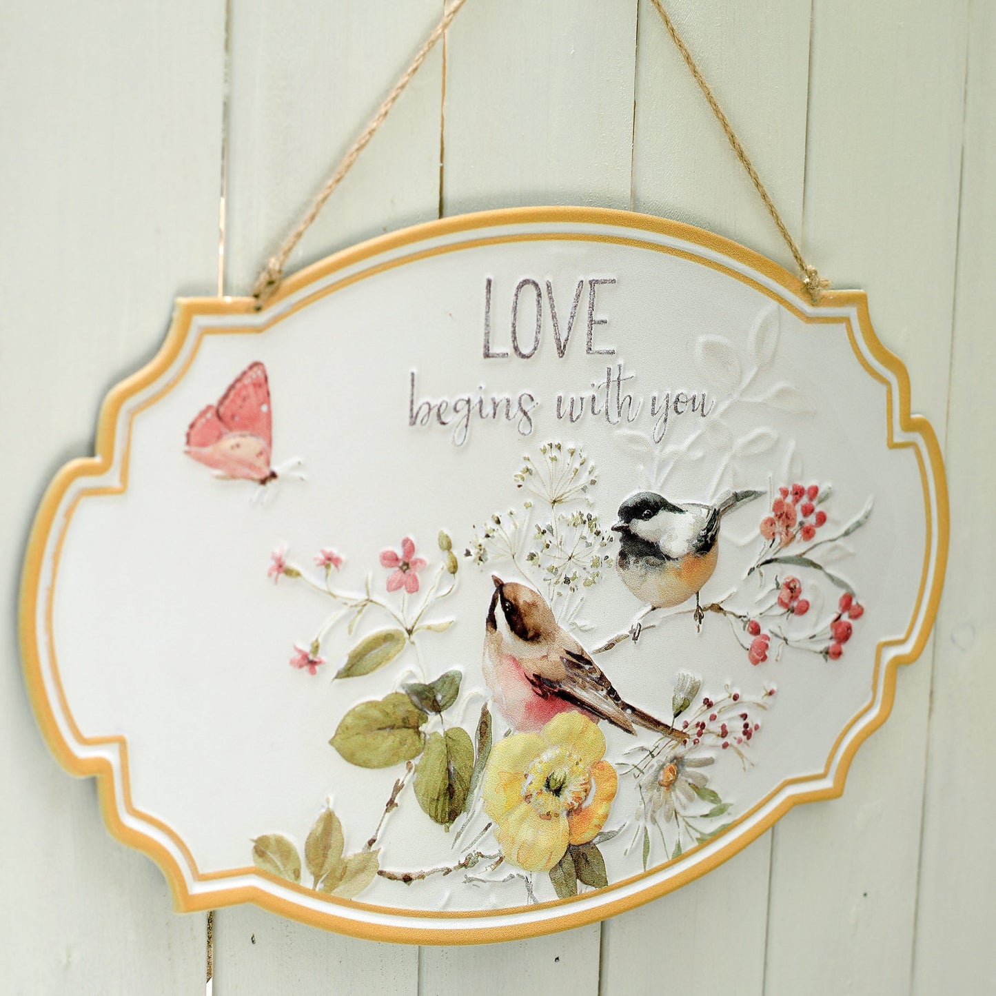 Plaque de porte | LoveMetalSignâą - SC Jardin