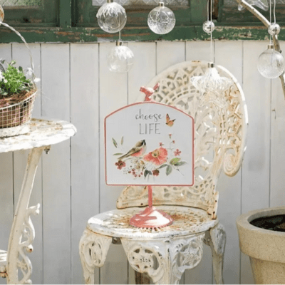 Plaque en métal | PinkBirdy™ - SC Jardin