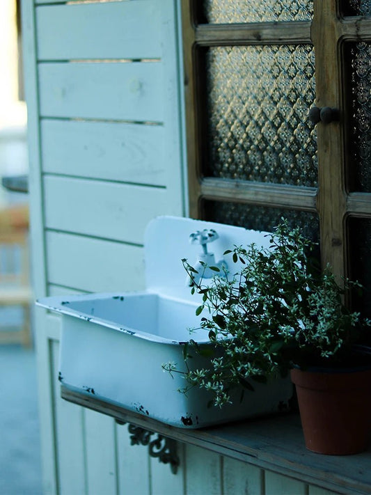 Cache pot de fleur | IronSink™ - SC Jardin