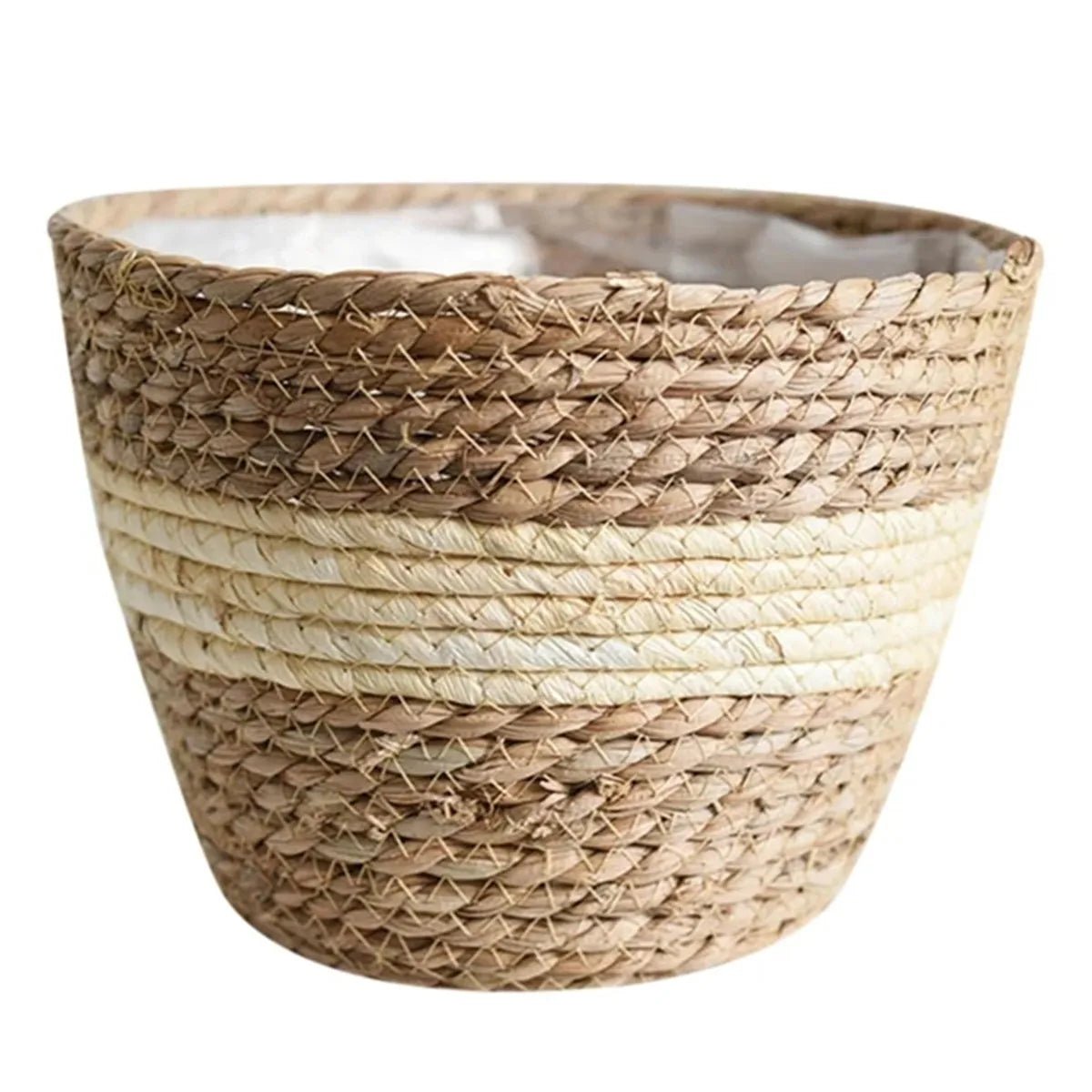Cache pot en osier | FouadWickerPot™ - SC Jardin