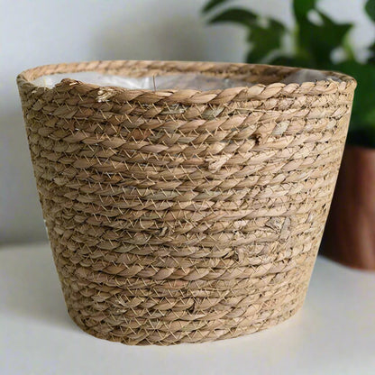 Cache pot en osier | MayaWickerPot™ - SC Jardin