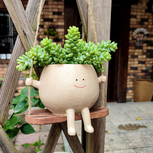 Cache - pot | SwingSmilingFace™ - SC Jardin
