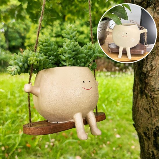 Cache - pot | SwingSmilingFace™ - SC Jardin