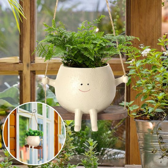 Cache - pot | SwingSmilingFace™ - SC Jardin