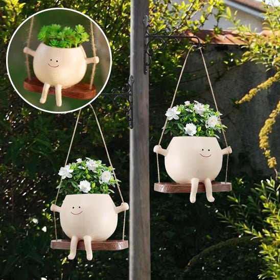 Cache - pot | SwingSmilingFace™ - SC Jardin