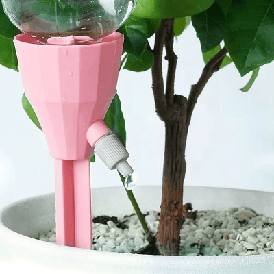 Goutte à goutte bouteille - AdjustableIrrigationSystem™ - Rose - SC Jardin