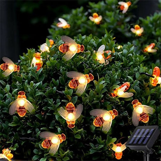 Guirlande lumineuse solaire | Abeilles Enchantées - SC Jardin
