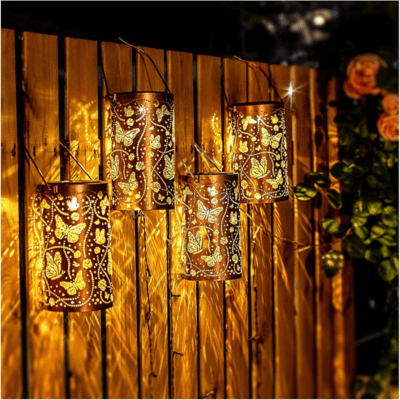 Lanterne solaire | ButterflyLight™ - SC Jardin