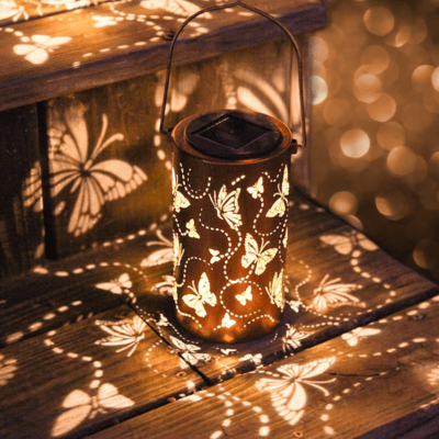 Lanterne solaire | ButterflyLight™ - SC Jardin