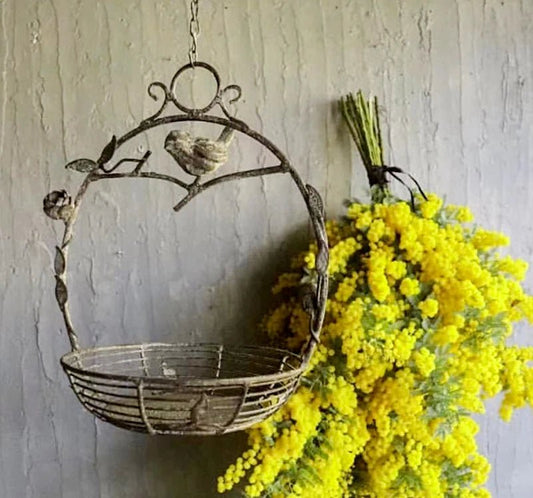 Panier de fleurs | JuliaBirdBasquet™ - SC Jardin