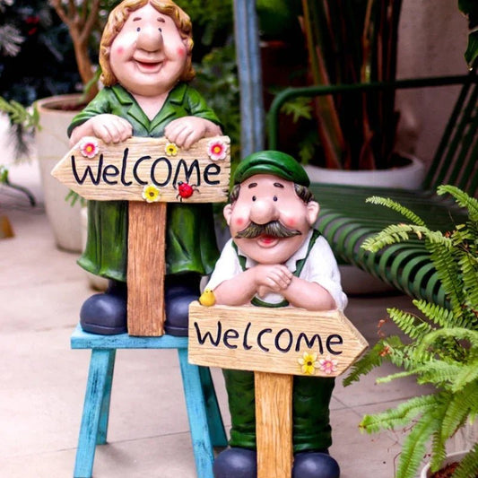 Panneau de Bienvenue | GrandParentsGarden™ - SC Jardin