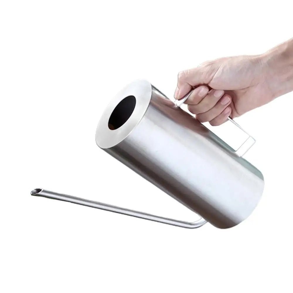 Petit arrosoir en métal pour plantes d'intérieur, arrosoir à long cou pour plantes d'intérieur, arrosage des fleurs, 1.5 L - SC Jardin