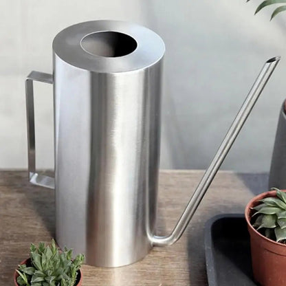 Petit arrosoir en métal pour plantes d'intérieur, arrosoir à long cou pour plantes d'intérieur, arrosage des fleurs, 1.5 L - SC Jardin