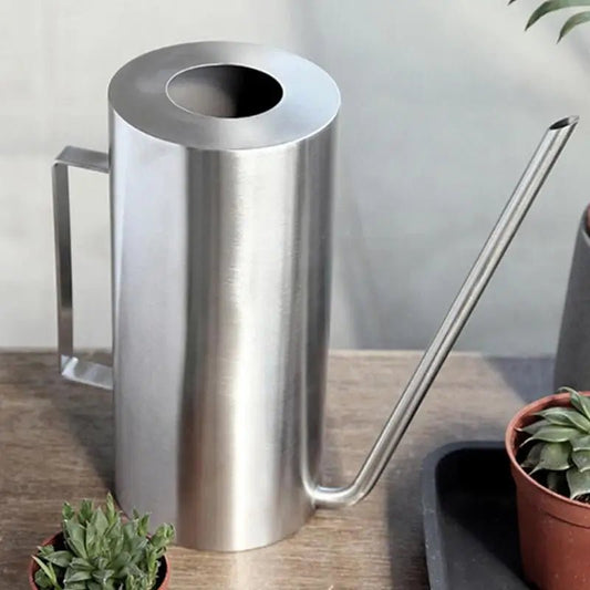 Petit arrosoir en métal pour plantes d'intérieur, arrosoir à long cou pour plantes d'intérieur, arrosage des fleurs, 1.5 L - SC Jardin