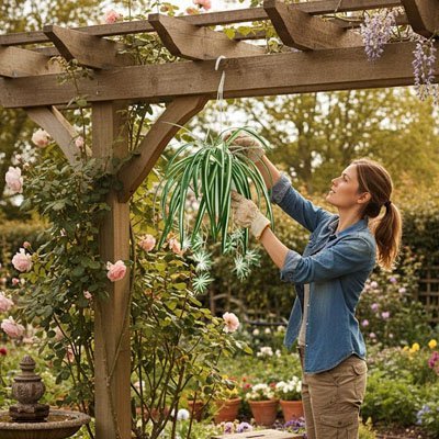 Plante artificielle Chlorophytum | Erin™ - SC Jardin