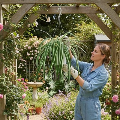 Plante artificielle Chlorophytum | Erin™ - SC Jardin