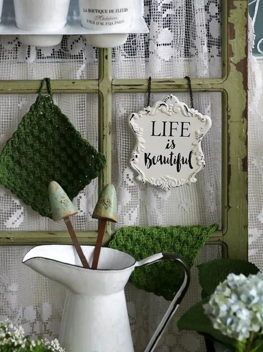 Plaque de porte | BeautyLife™ - SC Jardin