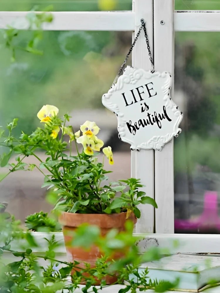 Plaque de porte | BeautyLife™ - SC Jardin