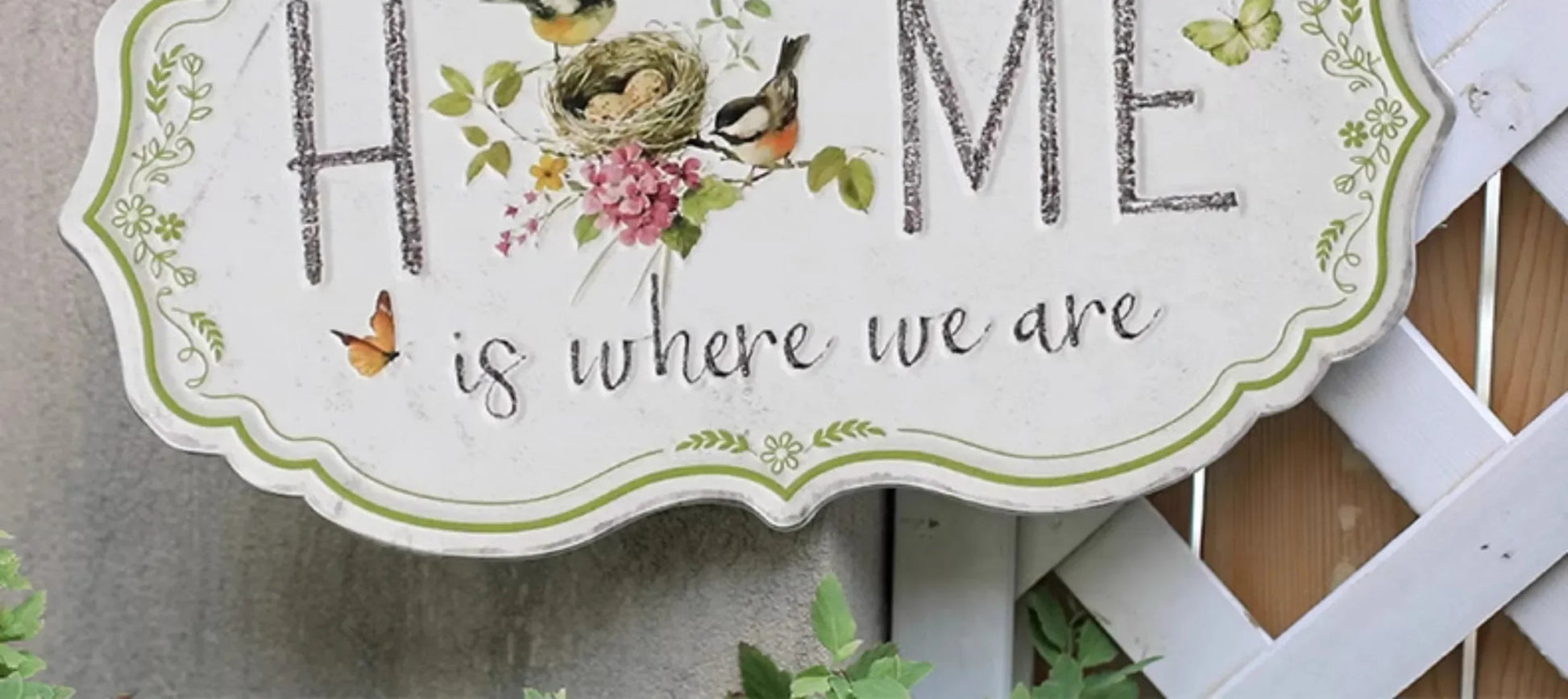 Plaque de porte | HomeIsWhereWeAre™ - SC Jardin