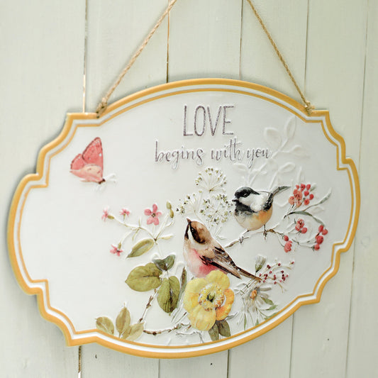 Plaque de porte | LoveMetalSign™ - SC Jardin