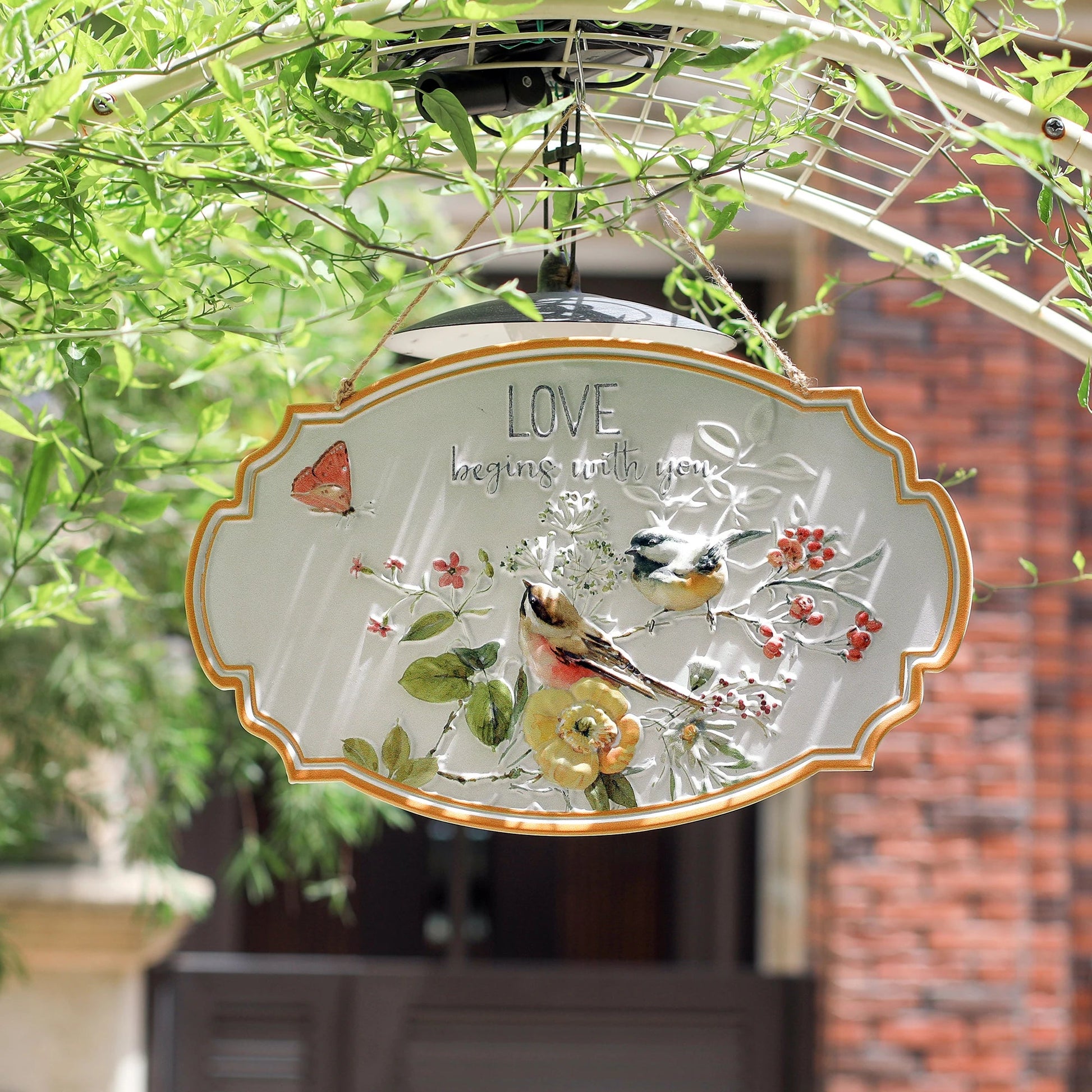 Plaque de porte | LoveMetalSign™ - SC Jardin