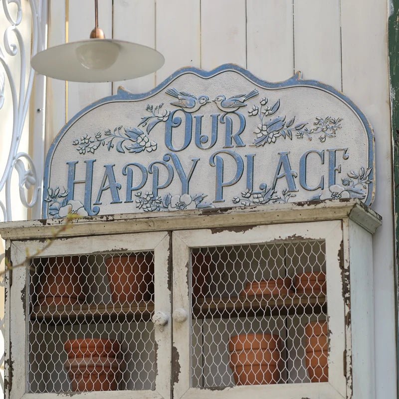 Plaque de porte | OurHappyPlace™ - SC Jardin