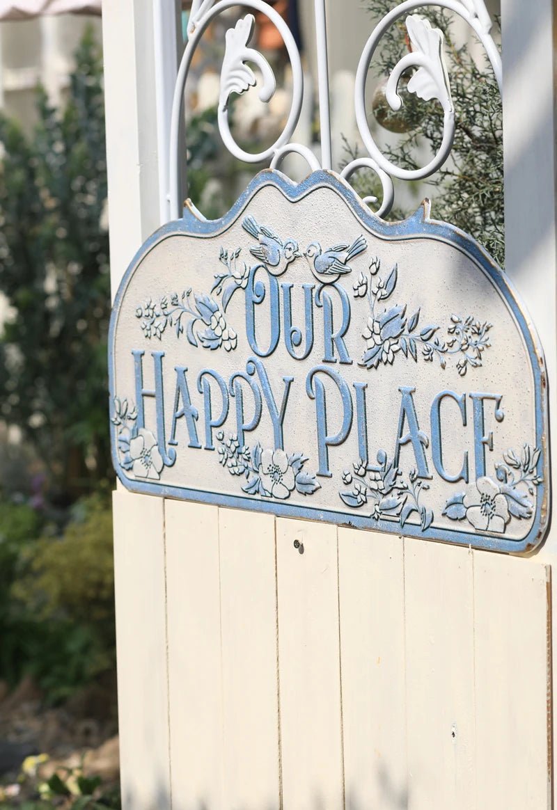 Plaque de porte | OurHappyPlace™ - SC Jardin