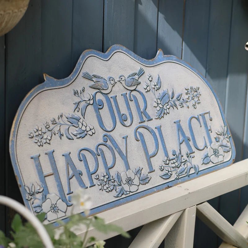 Plaque de porte | OurHappyPlace™ - SC Jardin