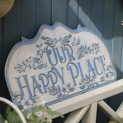 Plaque de porte | OurHappyPlace™ - SC Jardin