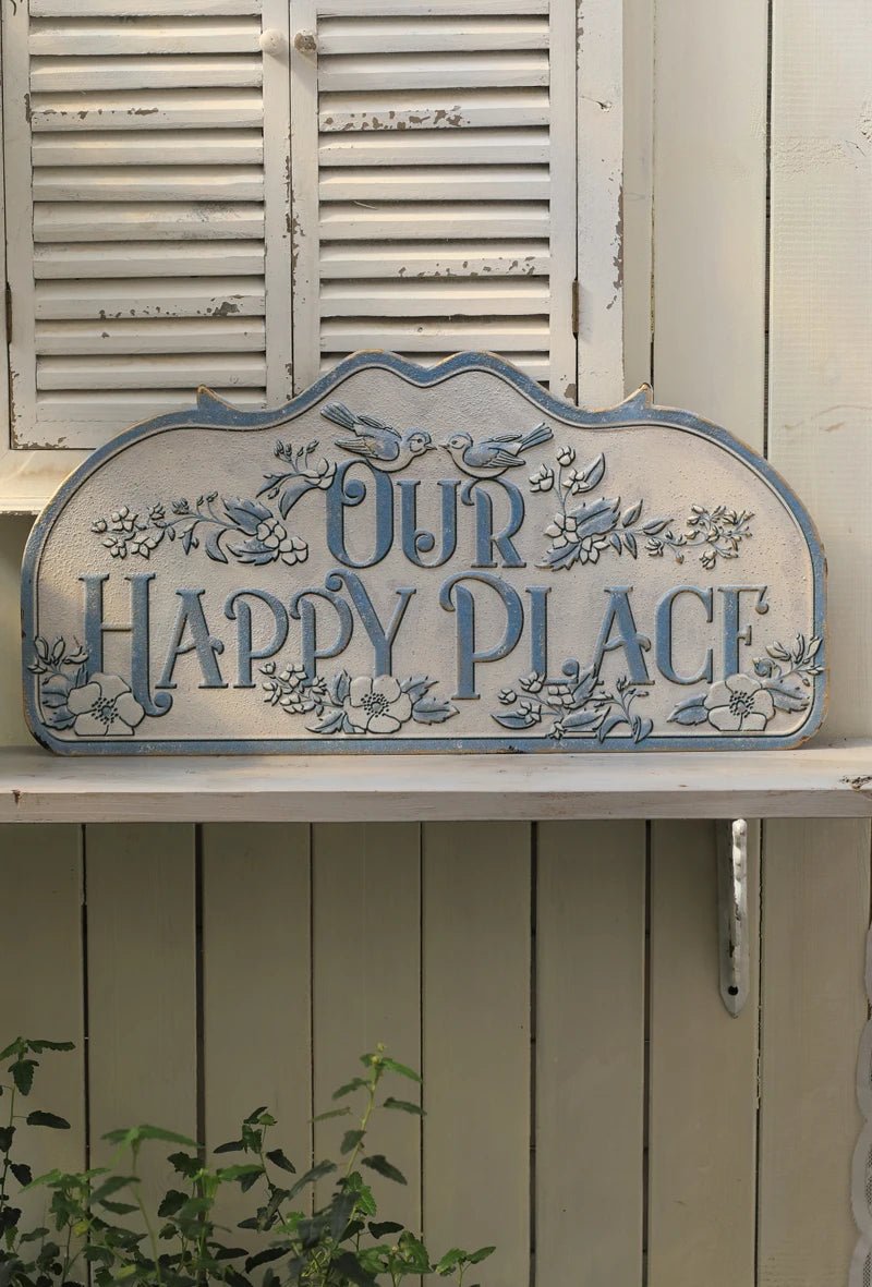 Plaque de porte | OurHappyPlace™ - SC Jardin