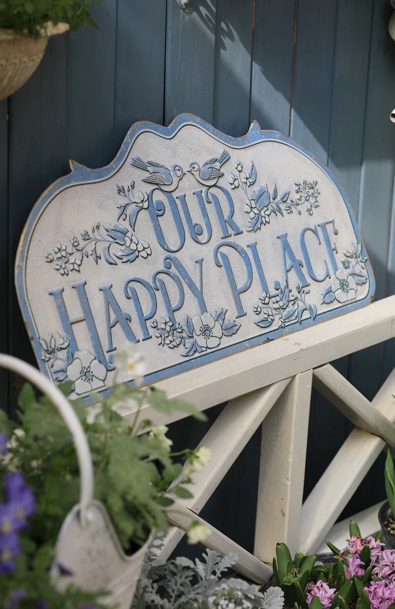 Plaque de porte | OurHappyPlace™ - SC Jardin