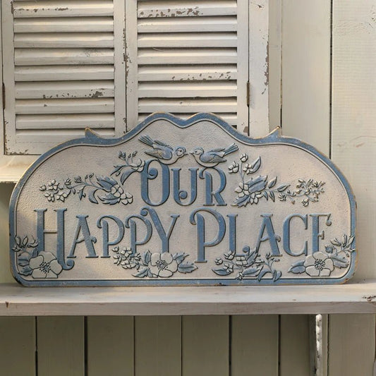 Plaque de porte | OurHappyPlace™ - SC Jardin