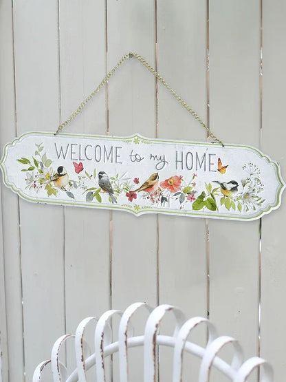 Plaque de porte | WelcometomyHome™ - SC Jardin
