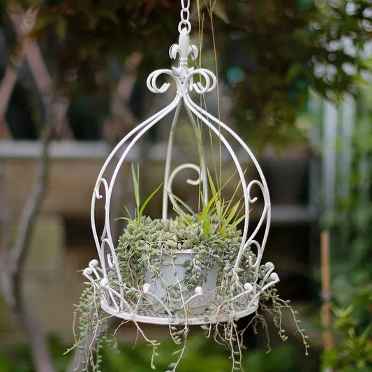 Porte pot de fleurs | EliHangingPot™ - SC Jardin