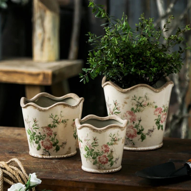 Pot de fleur | CharlesVintagePot™ - SC Jardin