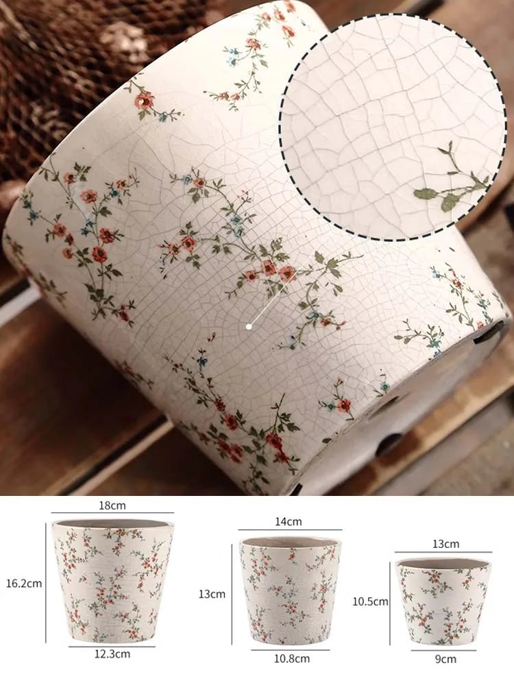 Pot de fleurs | JulesVintagePot™ - SC Jardin