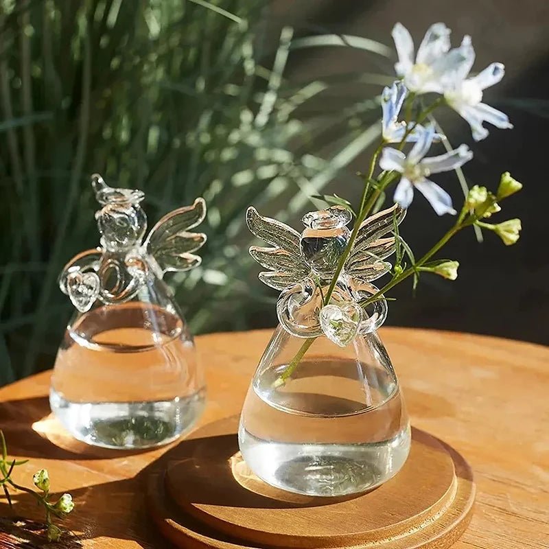 Vase en Verre | AngelFlowerVase™ - SC Jardin