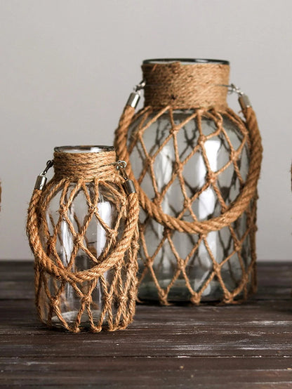 Vase en verre | BilalBoho™ - SC Jardin