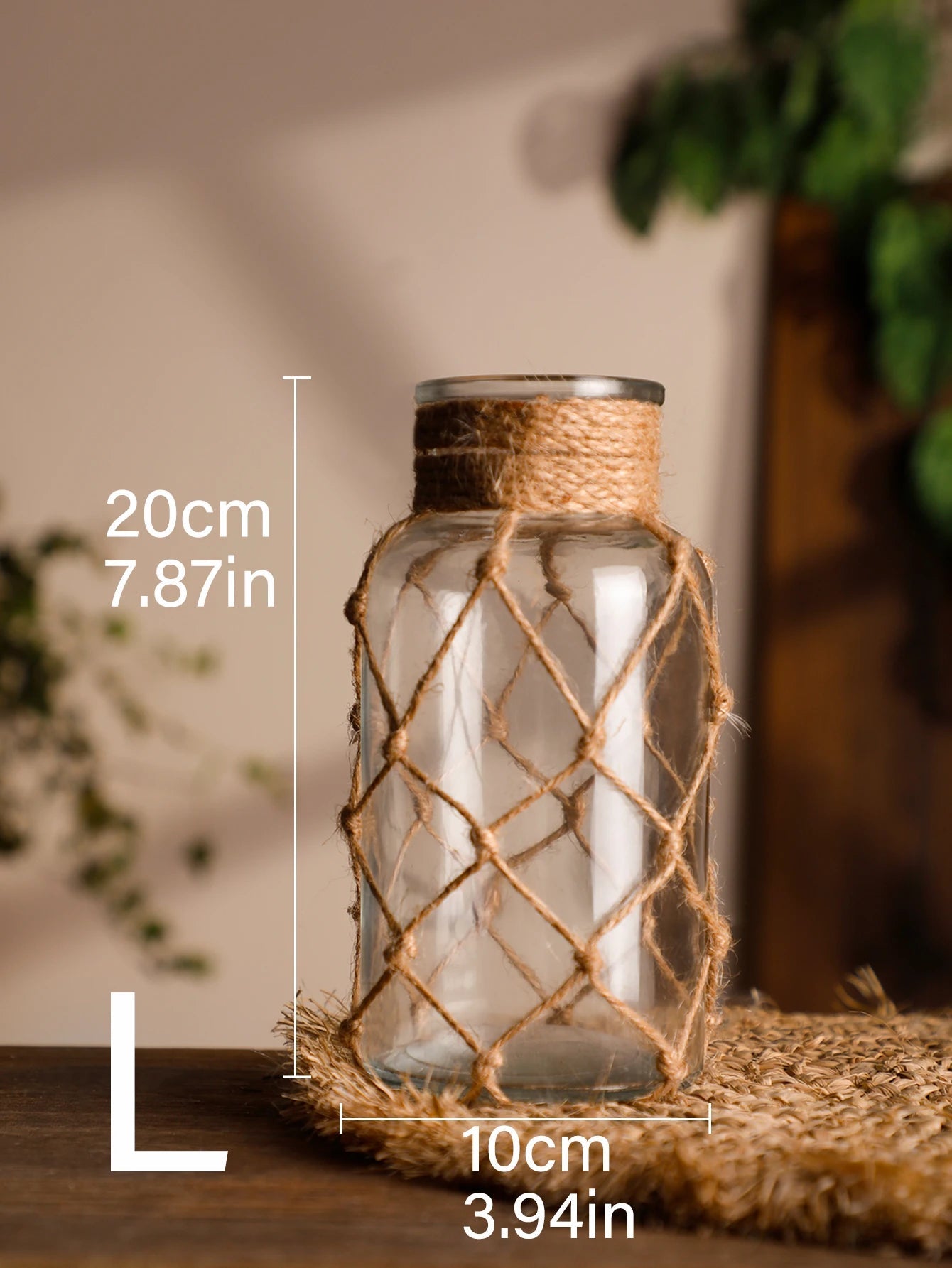 Vase en verre | BilalBoho™ - SC Jardin