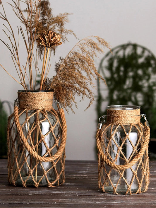 Vase en verre | BilalBoho™ - SC Jardin
