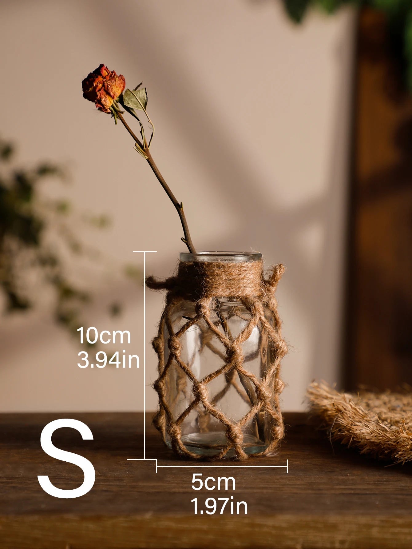 Vase en verre | BilalBoho™ - SC Jardin
