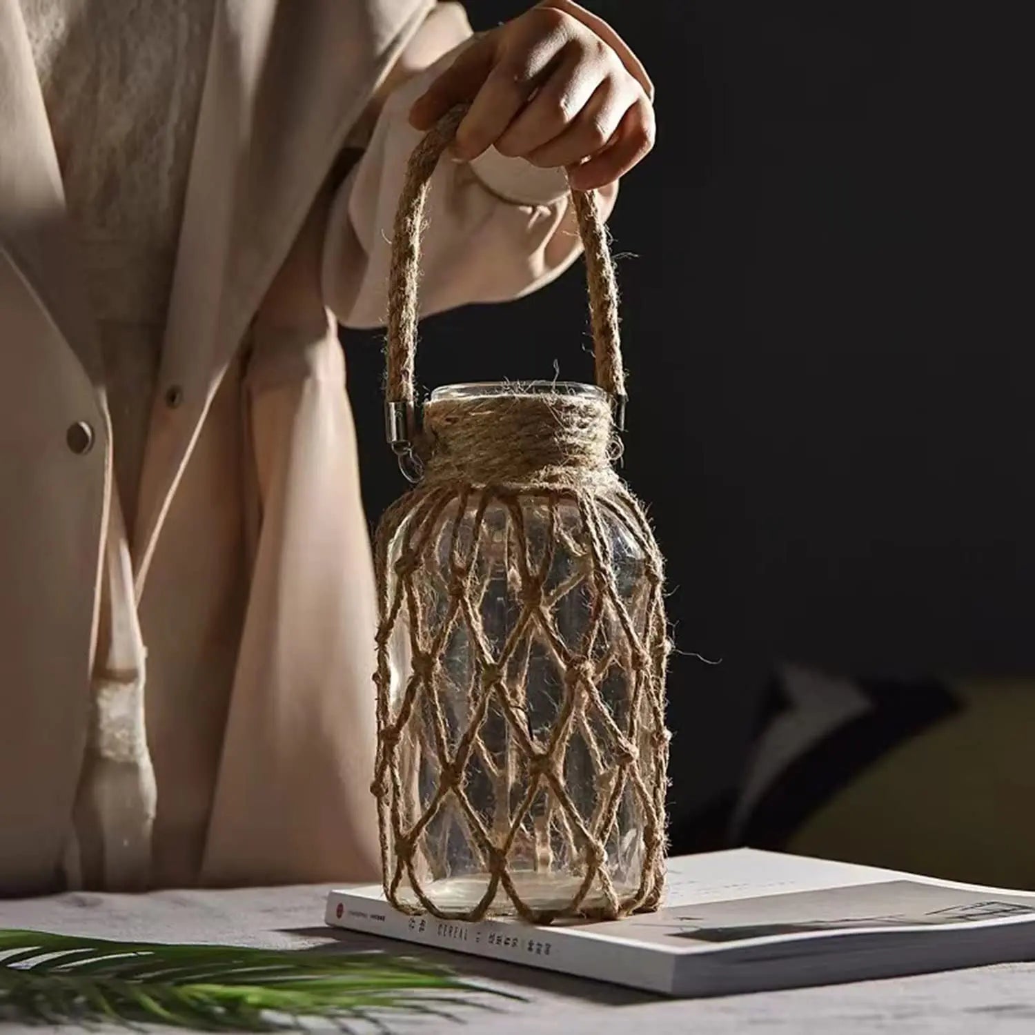Vase en verre | BilalBoho™ - SC Jardin